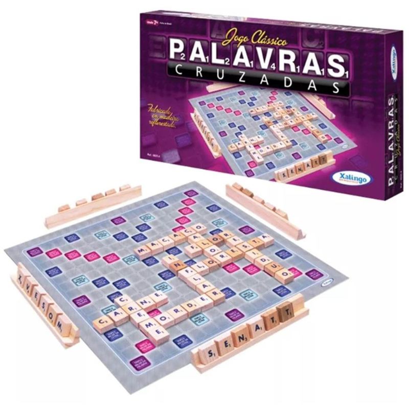 Jogo Palavras Cruzadas Xalingo