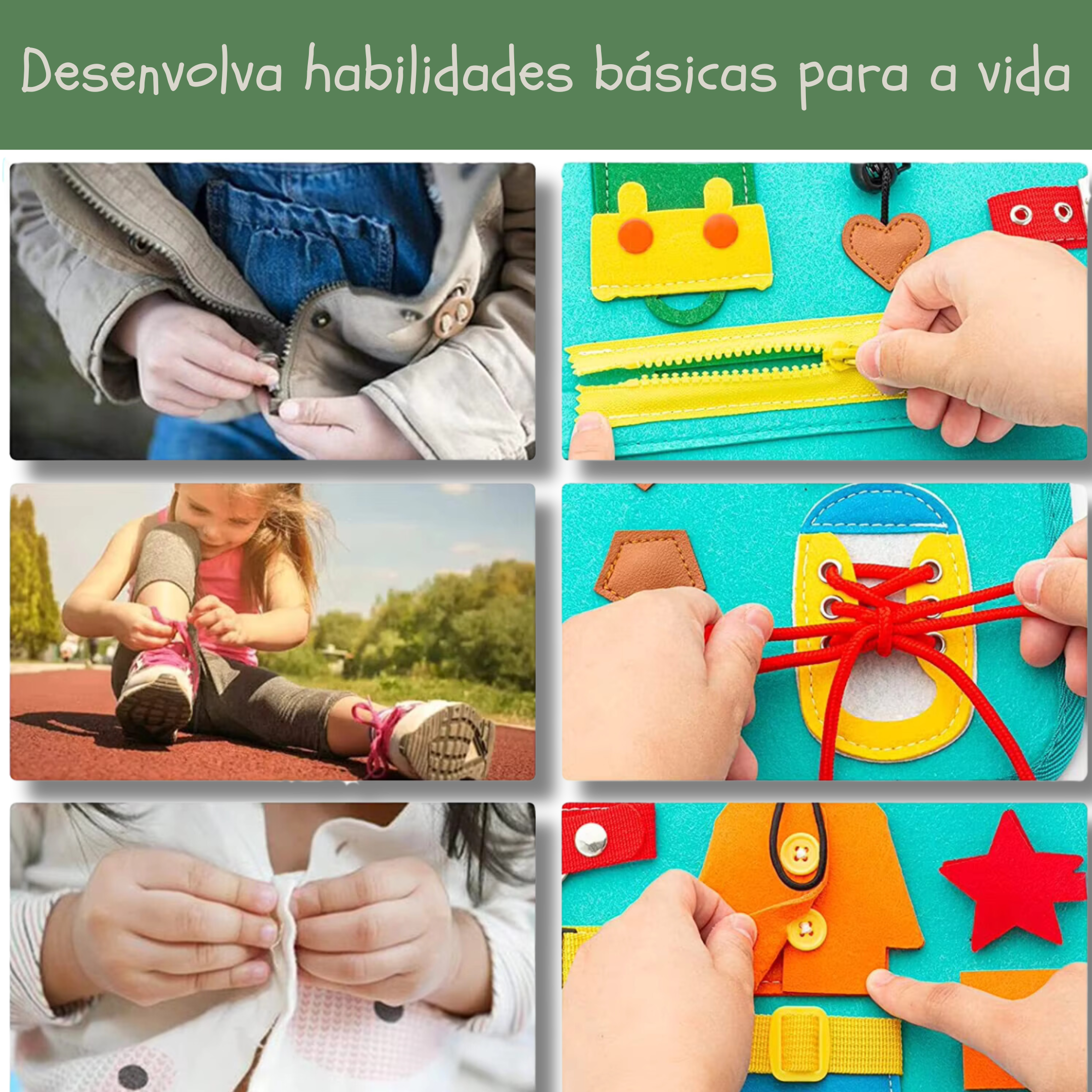 Maleta Montessori Sensorial Educacional