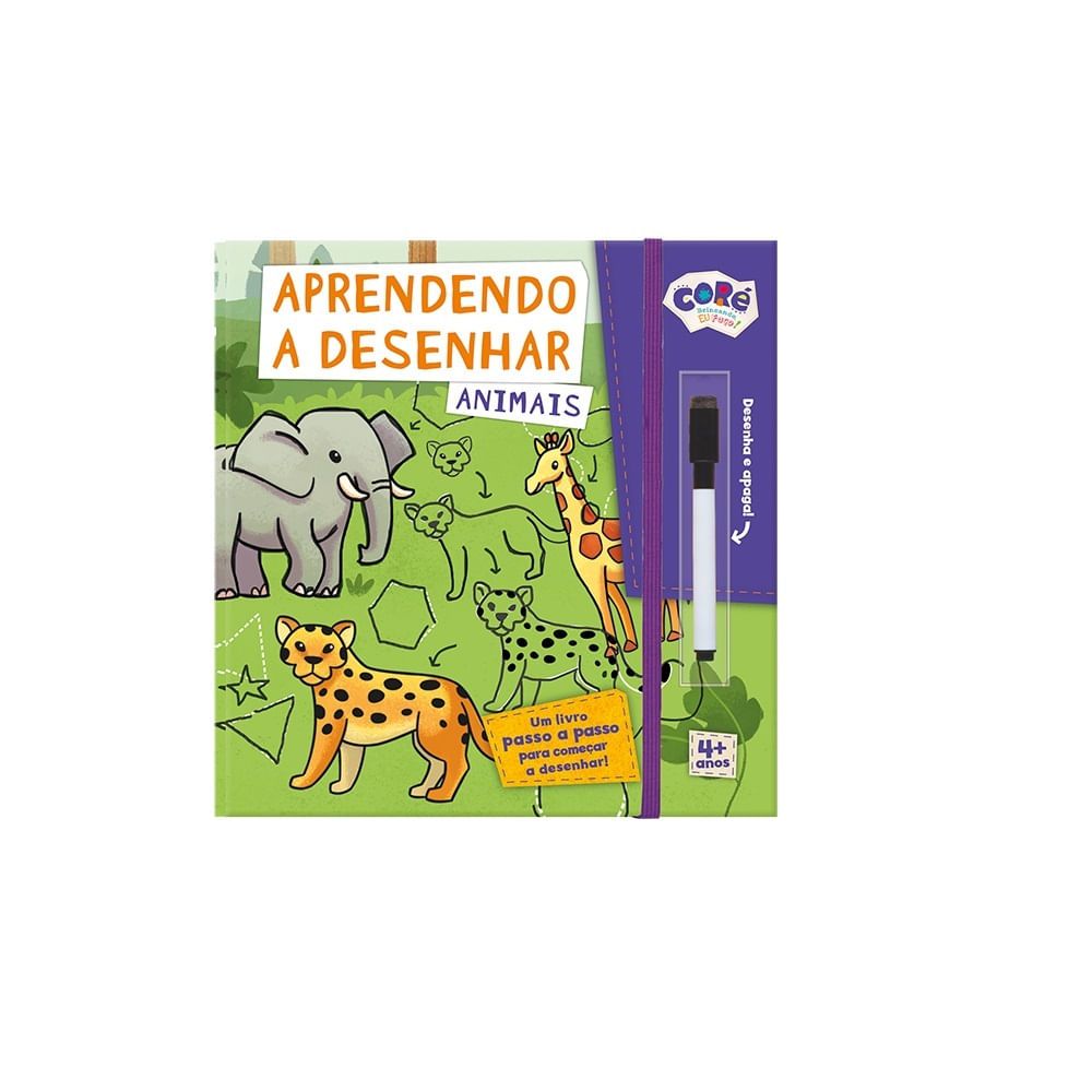 Aprendendo a Desenhar Animais Livro de Atividades Toyster