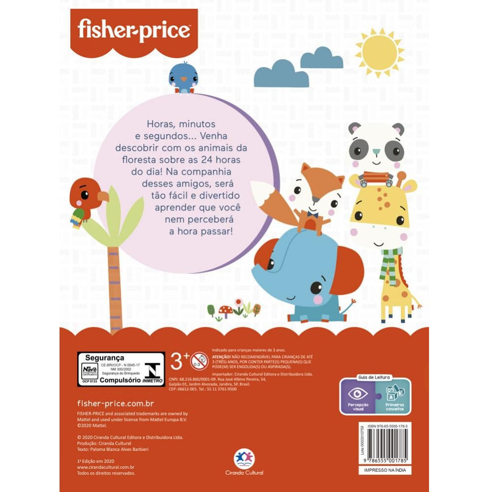 Fisher-Price Aprendendo as Horas