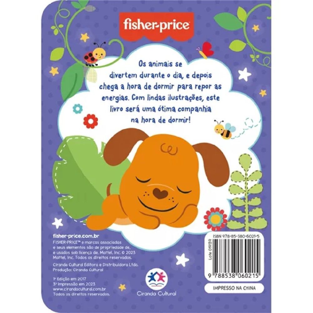 Livro Hora de Dormir Fisher-Price