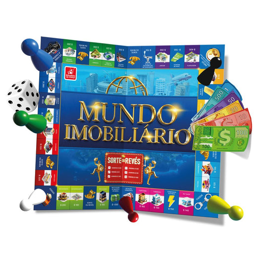 Mundo Imobiliário Jogo de Tabuleiro