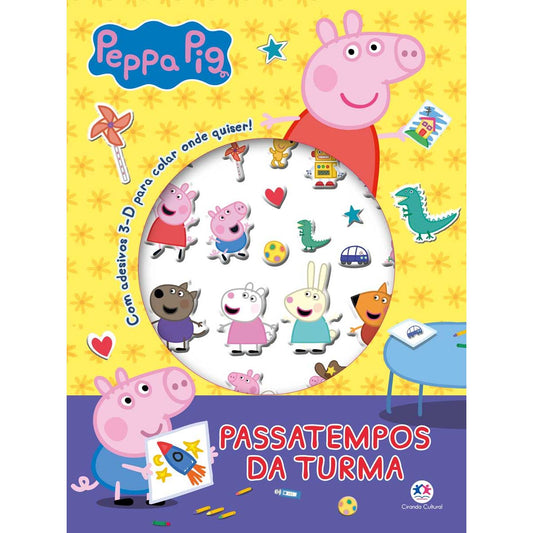 Livro Adesivos Peppa