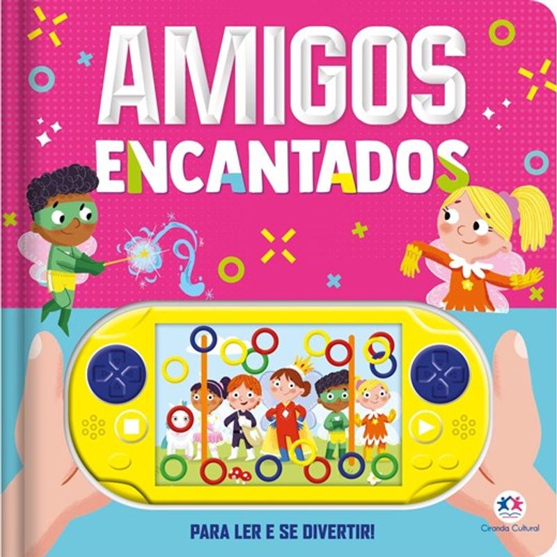 Livro Amigos Encantados Ciranda Cultural