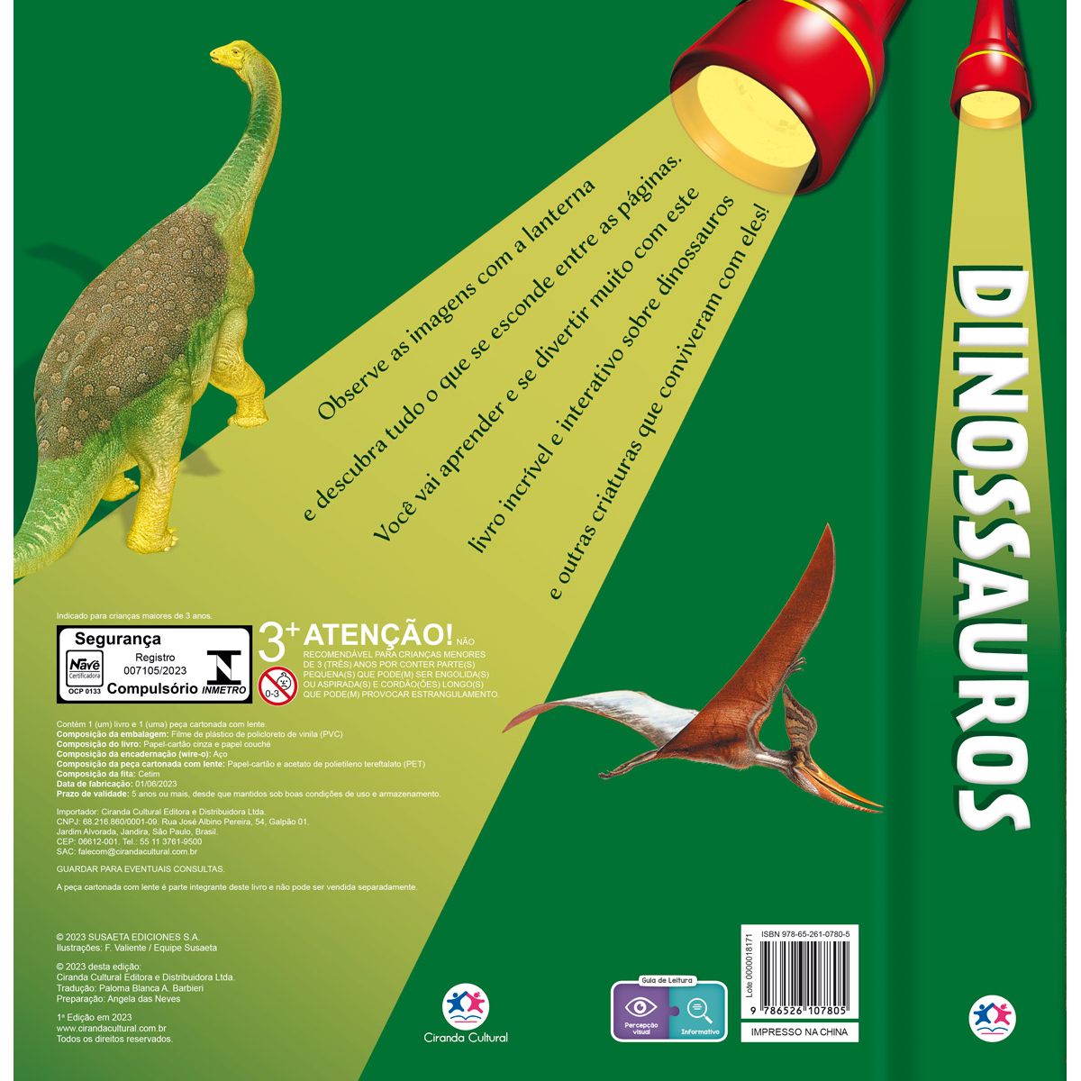 Dinossauros - Livro Iluminado