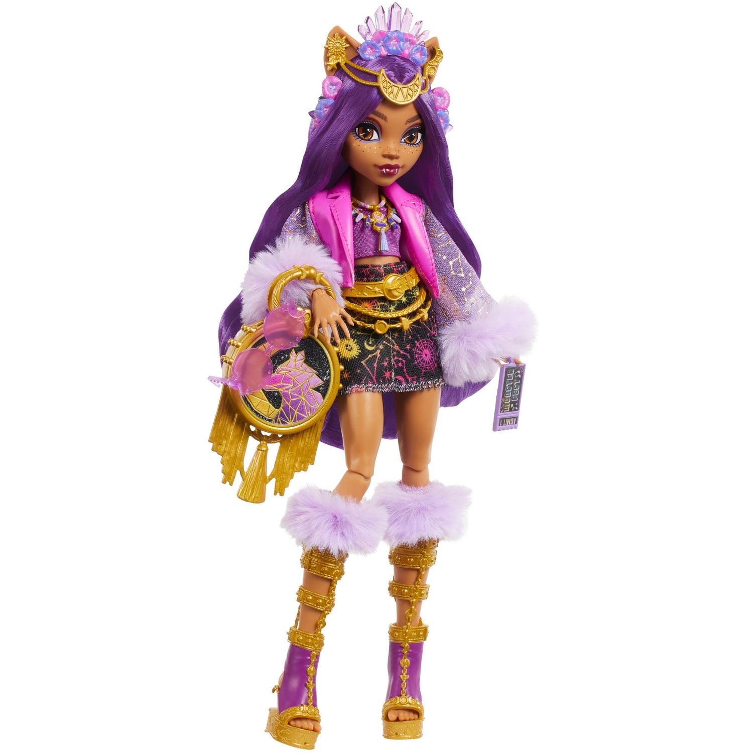 Monster High Clawdeen Festa Acessórios