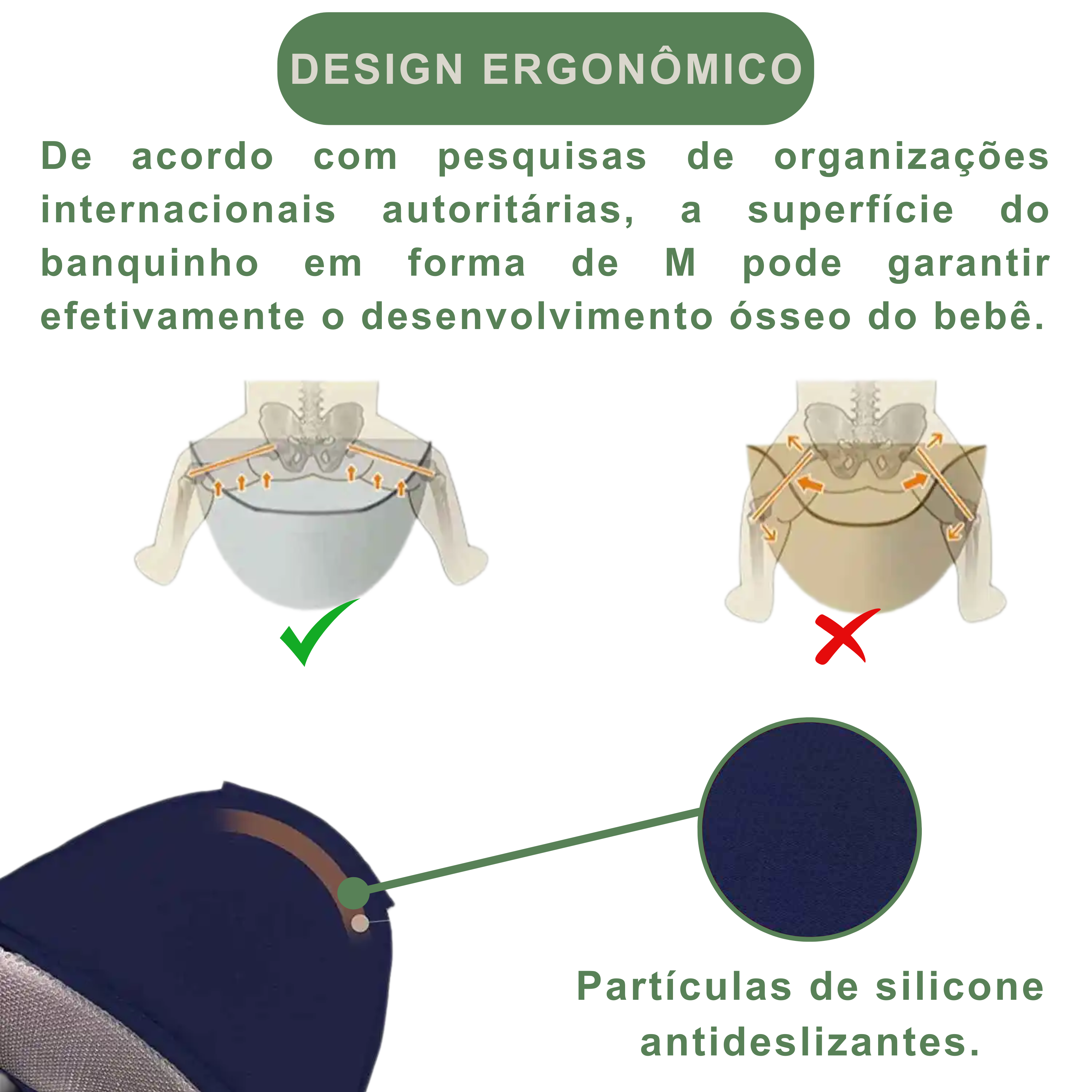 Canguru Ergonômico para Bebês