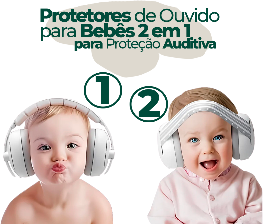 Protetores de Ouvido Infantil